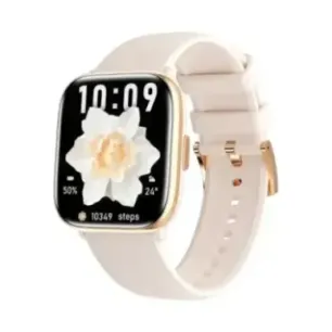 myPhone Watch Pastel Smart watch AMOLED 1.75" Waterproof Cold Cream