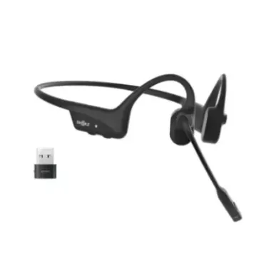 Słuchawki dokostne Shokz OpenComm2 USB-A czarne