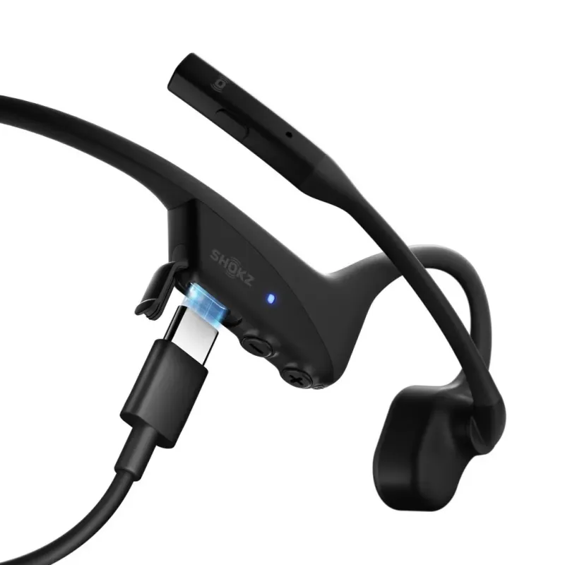 Słuchawki dokostne Shokz OpenComm2 USB-C czarne