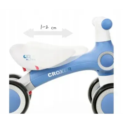 4 Wheel Balance Bike Croxer Alito Blue