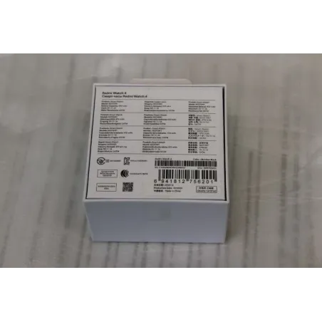 Redmi Watch 4 Smart watch GPS (satellite) AMOLED 1.97&quot Waterproof UNPACKED Obsidian Black