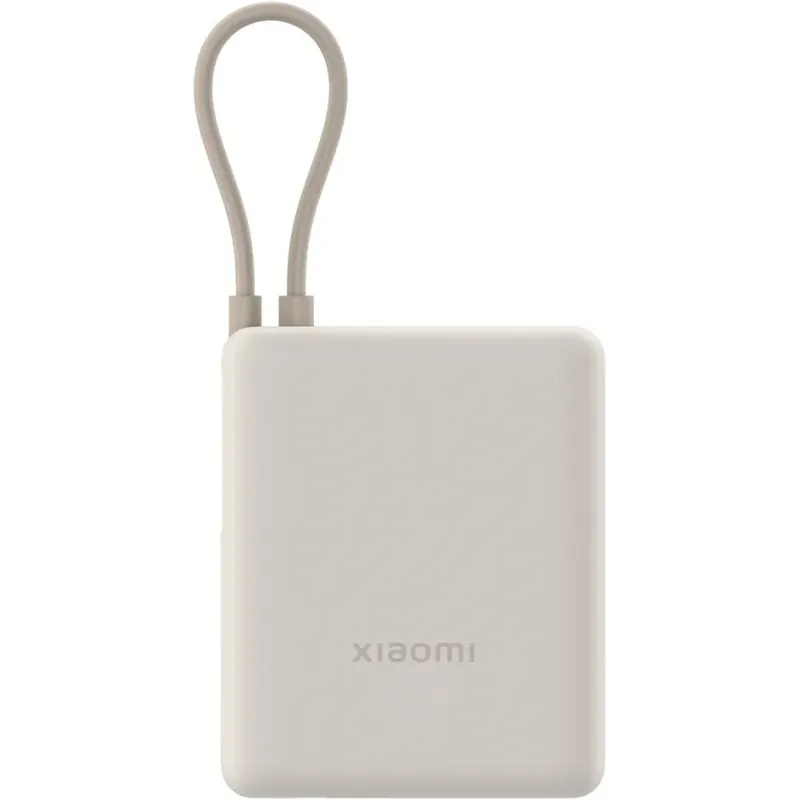 Xiaomi 33W Power Bank (Integrated Cable) 10000 mAh USB-C Tan