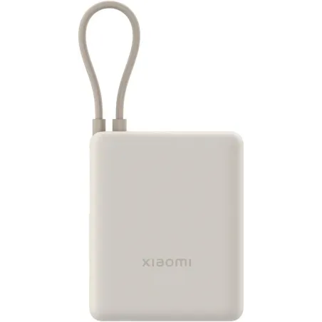 Xiaomi 33W Power Bank (Integrated Cable) 10000 mAh USB-C Tan