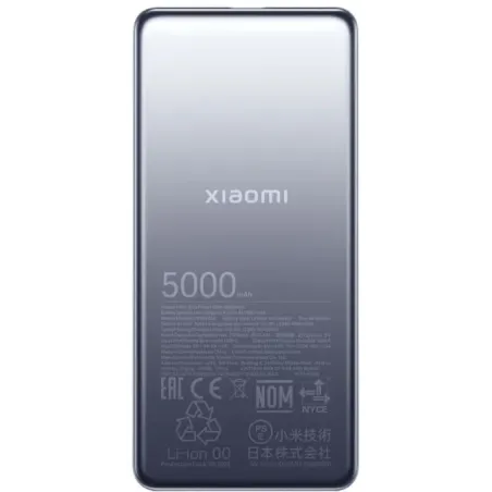 Xiaomi Ultra Slim Power Bank 5000 mAh USB-C Gray