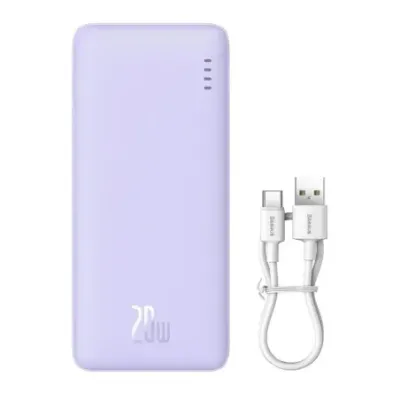 BASEUS POWERBANK AIRPOW 20000MAH 20W (PURPLE)