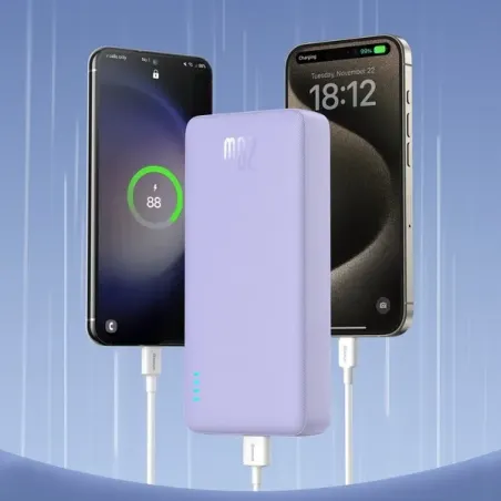 BASEUS POWERBANK AIRPOW 20000MAH 20W (PURPLE)