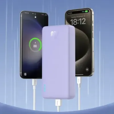 BASEUS POWERBANK AIRPOW 20000MAH 20W (PURPLE)