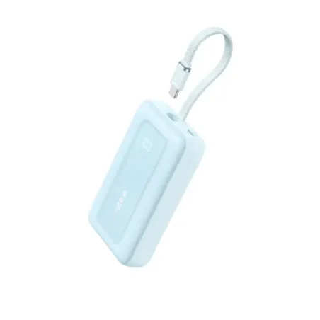 Anker Power Bank with Built-In USB-C Cable A1689H11 20000 mAh 30W Output Blue