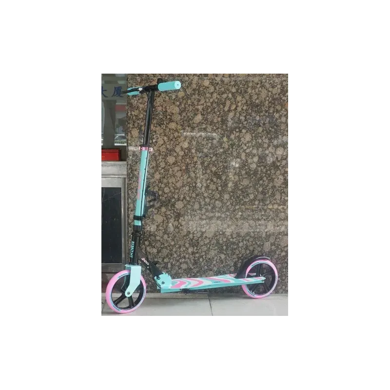 Stlylish scooter Zea Mint/Pink 200mm with handbreak