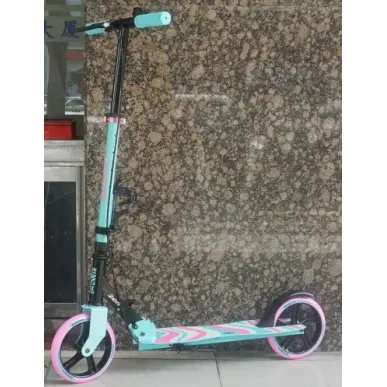 Stlylish scooter Zea Mint/Pink 200mm with handbreak