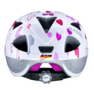 Bike helmet Alpina Ximo, white in hearts, 49-54