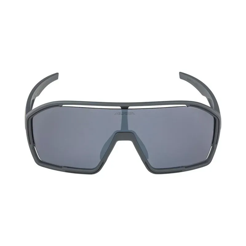 Okulary ALPINA BONFIRE kolor MIDNIGHT-GREY MATT szkło BLACK MIRROR Cat.3 FOGSTOP