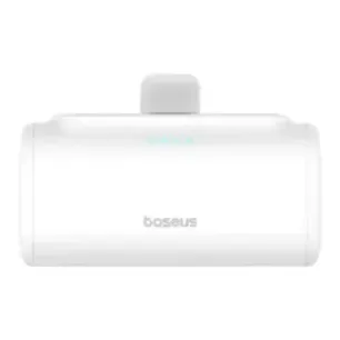 Baseus Compact P10068306213-00 Lithium-ion power bank 5000 mAh White