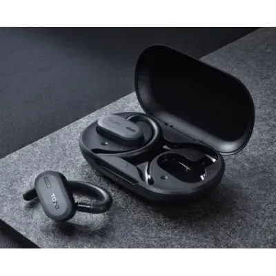 TOZO Open Buds True Wireless Stereo (TWS) In-Ear USB Type-C Bluetooth Headset Black