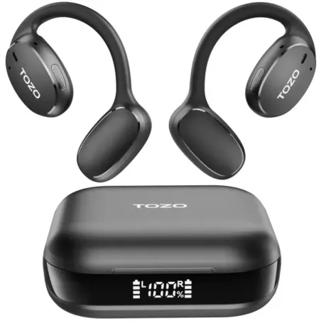 TOZO OpenEgo True Wireless Stereo (TWS) Kostne USB Type-C Bluetooth Headset Black