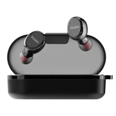 TOZO T10S True Wireless Stereo (TWS) In-Ear USB Type-C Bluetooth Headset Black