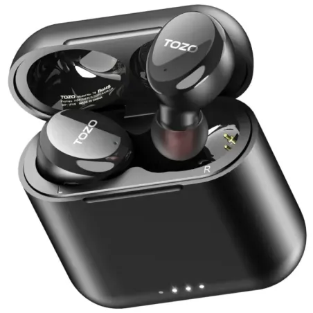 TOZO T6S Headset True Wireless Stereo (TWS) In-ear USB Type-C Bluetooth Black