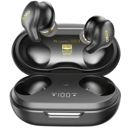 TOZO Golden X1 True Wireless Stereo (TWS) In-Ear USB Type-C Bluetooth Headset Black