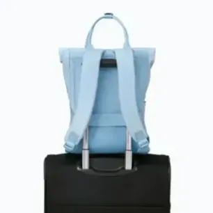 American Tourister Urban Groove Pastels Roll Top Backpack Pastel Blue
