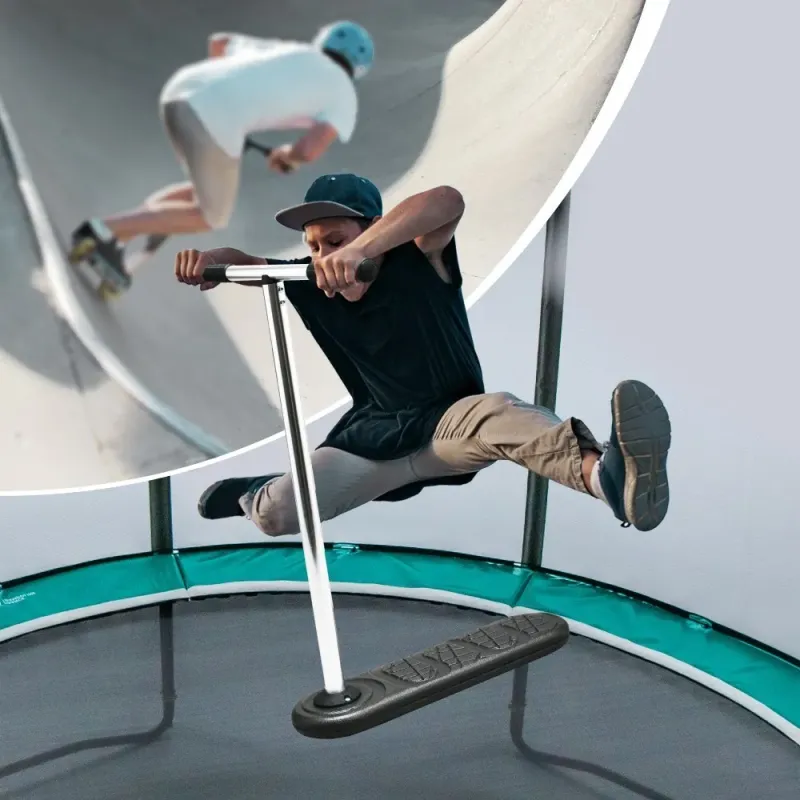 Trampoline trick scooter INDO Kickstart Neon