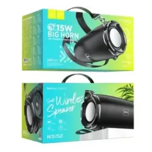 HOCO HC5 Cool Enjoy Portable speaker Blutooth/ FM/ TF card/ USB memory stick/ AUX 2 x 15 W Black