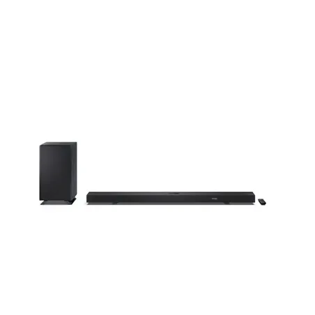 Sharp HT-SBW55121(BK) Q 5.1.2 Dolby Atmos/ DTS:X Soundbar with Wireless Subwoofer, Black Sharp