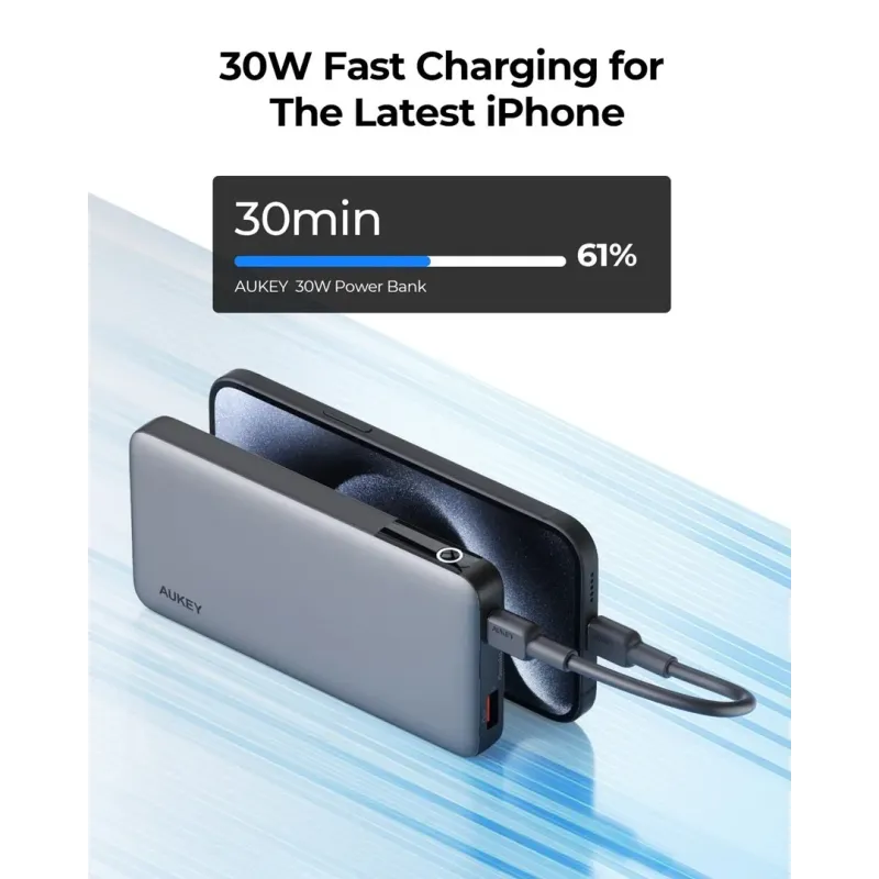 AUKEY PB-Y41 30W 10000mAh Portable Power Bank