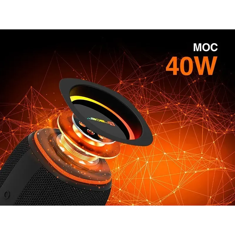 Tracer XtremeBeat Pro TWS Portable Bluetooth Speaker Black 40 W