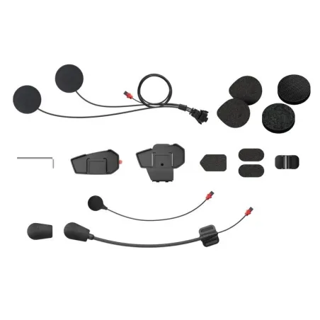 Sena SPIDER-ST1-A01 Mounting kit for intercom with built-in microphones and loudspeakers Black
