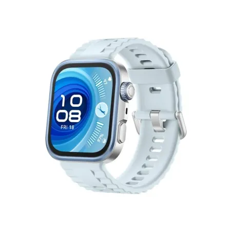 Huawei Watch FIT4 Pro, 3D Fluorelastomer Blue Strap, Titanium Body, Seiya-B29