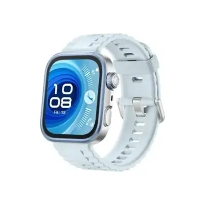 Huawei Watch FIT4 Pro, 3D Fluorelastomer Blue Strap, Titanium Body, Seiya-B29