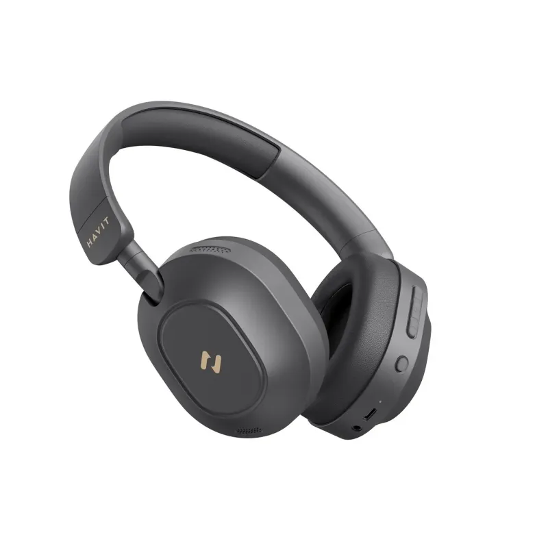 Havit H668BT - BT cordless headphones, black