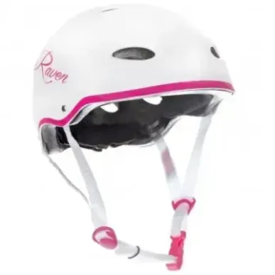 Helmet Raven F511 White/Pink