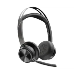POLY Voyager Focus 2 Microsoft Teams Certified USB-C-C Headset +USB-C/A Adapter