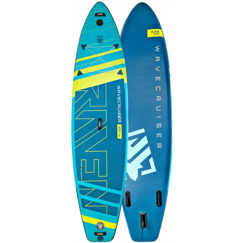 SUP board set Raven WaveCruiser Blue/Lime 335/350cm