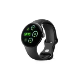Google Pixel Watch 3 AMOLED 41 mm Digital Touchscreen Black Wi-Fi GPS (satellite)