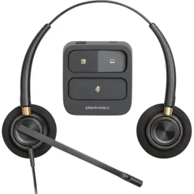 Poly EncorePro 520 Binaural Headset +Quick Disconnect