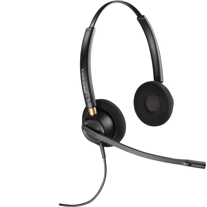 Poly EncorePro 520 Binaural Headset +Quick Disconnect