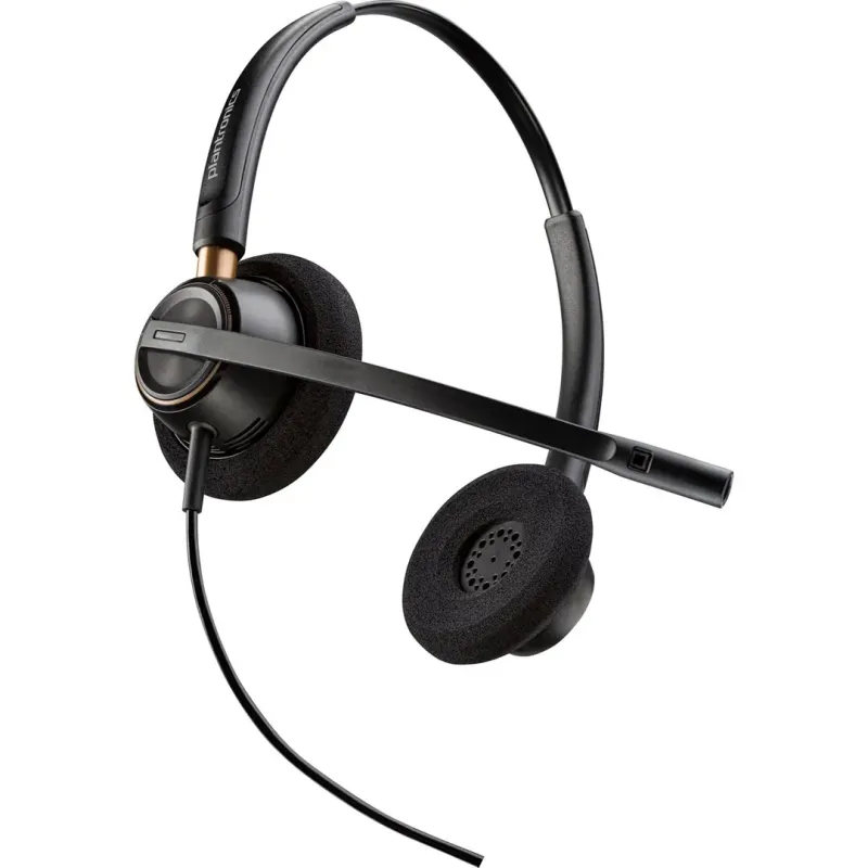 Poly EncorePro 520 Binaural Headset +Quick Disconnect