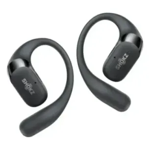 SHOKZ OpenFit 2 Headphones Wireless Ear-hook Calls/Music/Sport/Everyday Black