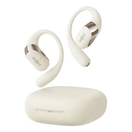 SHOKZ OpenFit 2 Headphones Wireless Ear-hook Calls/Music/Sport/Everyday Beige