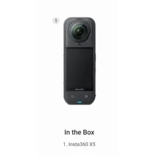 Insta360 X5 Camera Standard Bundle