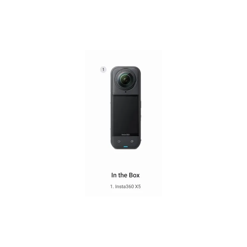 Insta360 X5 Camera Standard Bundle