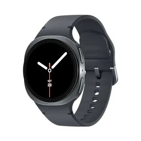 Samsung Galaxy Watch 8 3.3 cm (1.3&quot) AMOLED 40 mm Digital 438 x 438 pixels Touchscreen Graphite Wi-Fi GPS