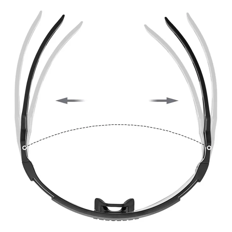 Photochromic cycling glasses with UV protection and prescription insert Rockbros 14110023001 green