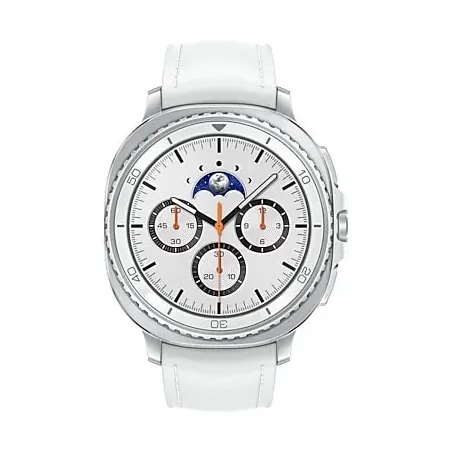 Samsung Galaxy Watch 8 Classic 3.3 cm (1.3&quot) AMOLED 46 mm Digital 438 x 438 pixels Touchscreen Silver Wi-Fi GPS