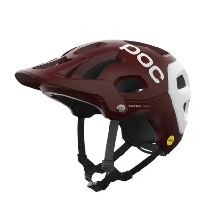 Kask rowerowy POC TECTAL RACE MIPS bordowo-biały M