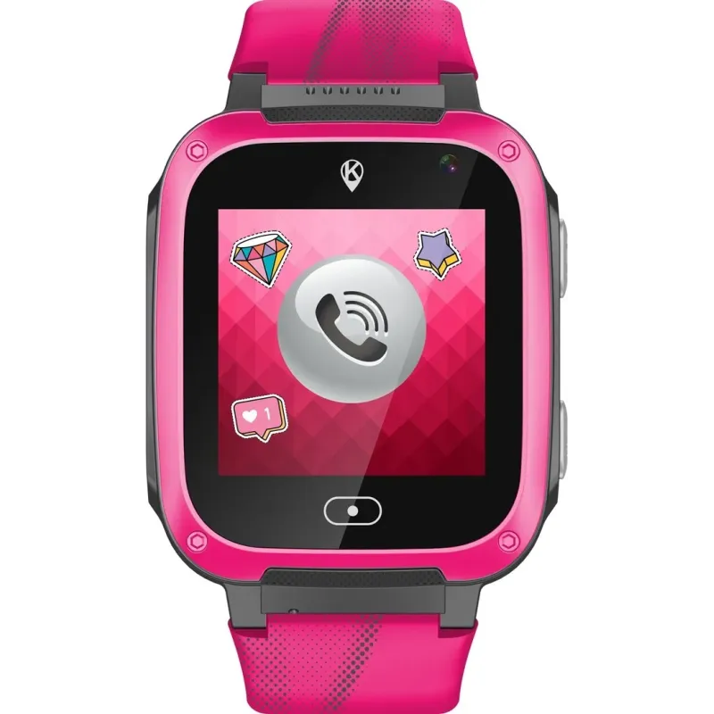 Smartwatch dla dziecka KiDiZ Basic różowy