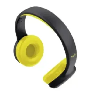 Trust Nouna Headset Wired &amp Wireless Head-band Calls/Music USB Type-C Bluetooth Black, Yellow