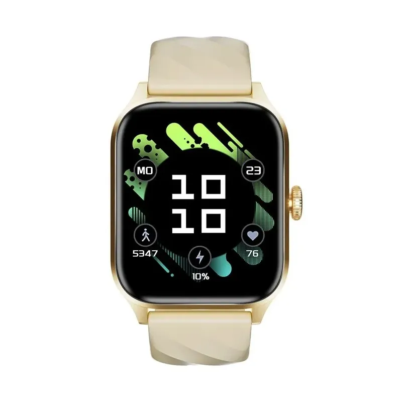Weofly Active Smartwatch - Multifunction Watch Bluetooth BT5.2 Gold
